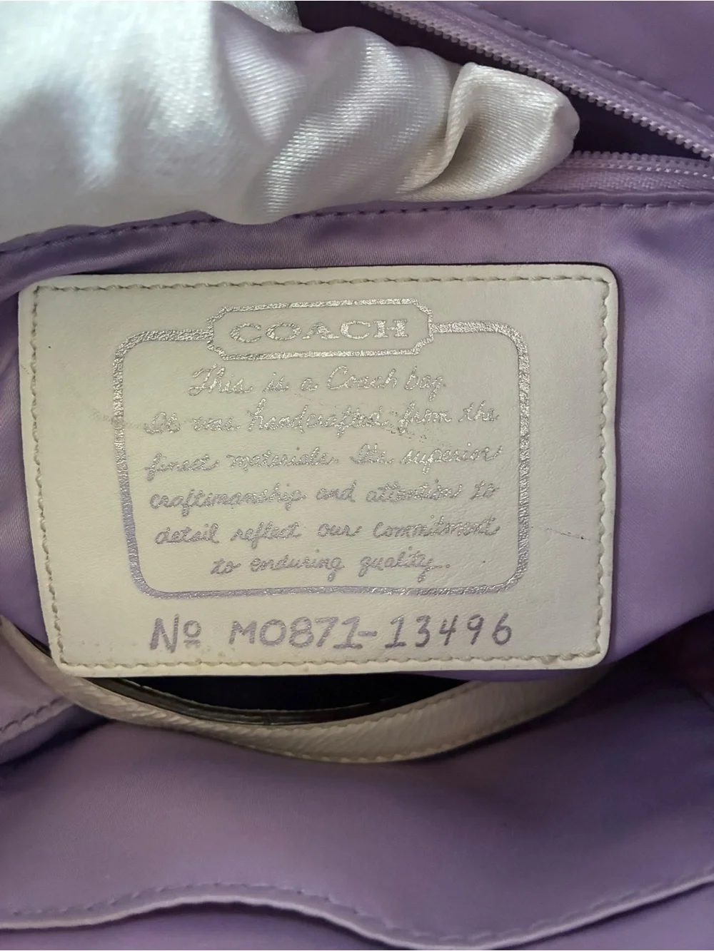 Coach Neutral Patchwork Signature Hobo Bag in Ivory and Metallic